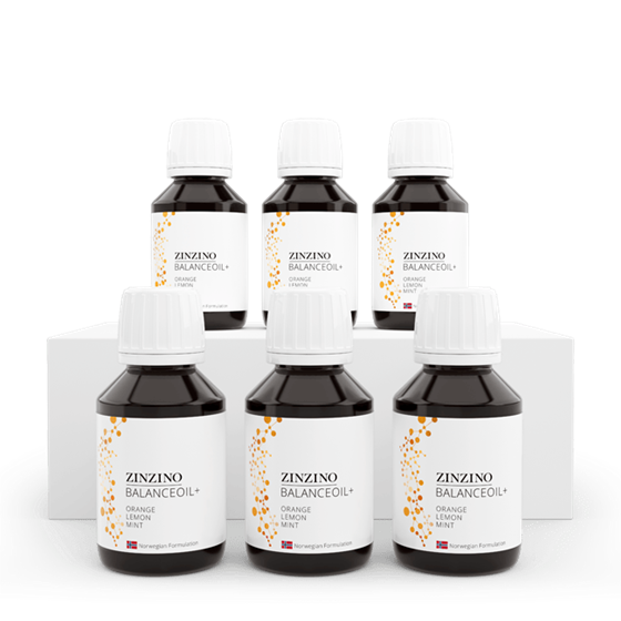 BalanceOil+ Orange Lemon Mint, 100 ml, 6 pcs - Zinzino