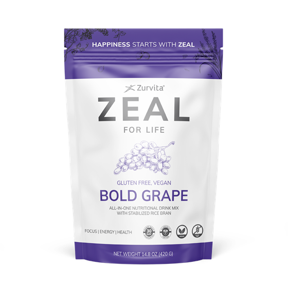 Zeal - Bold Grape - Zurvita/Zinzino
