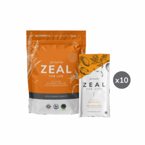 Zeal – Mango – 10 single-serve packets – Zurvita/Zinzino Zeal – Mango – 10 single-serve packets – Zurvita/Zinzino