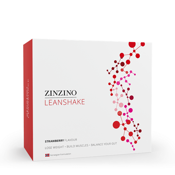 LeanShake Strawberry, portion pack - Zinzino