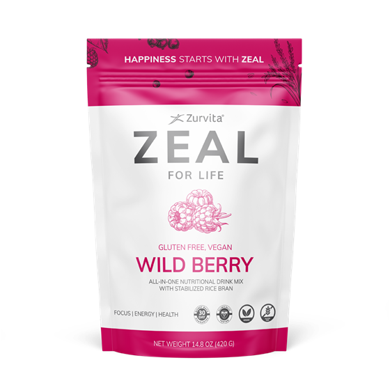 Zeal - Wild Berry Gluten Free - Zurvita/Zinzino