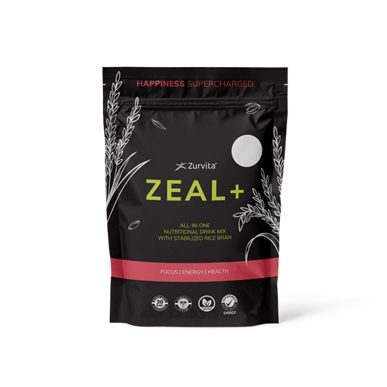 Zeal+ Rumba Rush - 10 single-serve packets - Zurvita/Zinzino