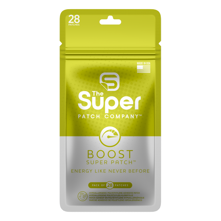 Boost Super Patch – Pack of 28 Patches: Charge your body with energy and strength every day!