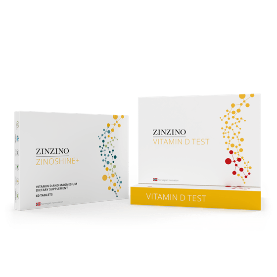 Zinoshine+ kit with 2 test - Zinzino