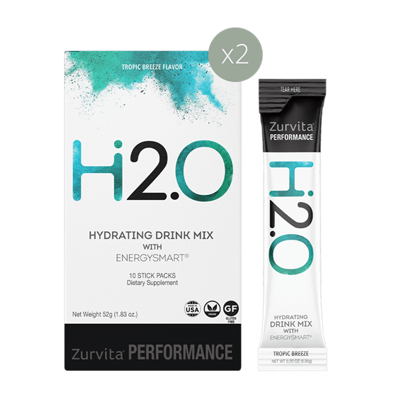 H20 Stickpacks x2 Kit - Zurvita/Zinzino